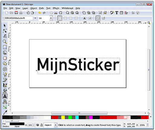 Ontoegankelijk interieur Kardinaal Sticker maken - Webwijzer